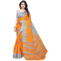 Satrani Womens Art Silk Saree (1790ST472_Orange)