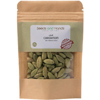 Seeds and Hands Wayanad 7mm+ Green Cardamom/Elaichi Whole [No Artificial Colors] (40g)