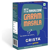 CRISTA Masaledar Garam Masala | Mixed Spices Blend | Zero added Colours, Fillers, Additives & Preservatives | Vegan | No Added Sugar | No Onion | No Garlic | 100 gms