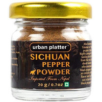 Urban Platter Sichuan Peppercorns Powder, 20g | Sichuan | Schezwan | Ground Pepper Corns | Mouth-numbing Spice Powder | Red Sichuan Pepper Powder | Imported