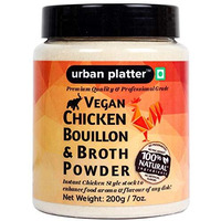 Urban Platter Chicken-less Bouillon & Broth Powder, 200g (Makes Chicken Stock, Perfect for Plant-based Cooking, Stock de Poulet)