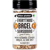 Urban Platter Everything Bagel Seasoning, 100g (Classic American Seasoning Blend with Onion Flakes, Garlic, Sesame Seeds and Sea Salt | Season toasts, breads and salads)