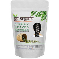 Go Organic Curry Leaves Powder Curry Leaves to Grow Long, Strong and Shiny Hair ( 100 Grm )