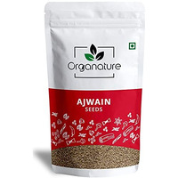 Organature Premium Fresh Whole Ajwain Seeds | Carom Seeds | Ajamo | Bishops Weed Pack of - (400 Grams)