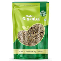 NutriOrganics Rosemary Dried Leaves - 50gm | Rosemary Leaves for hair growth & Food 50g