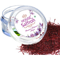 House of Saffron 10grams Kashmir Kesar Saffron for Pregnant Women, Cooking, Tilak, Fair Skin | Certified ISO Original Grade 1 Saffron, Kungumapoo, Kumkumapuvvu, Kesar - 10g