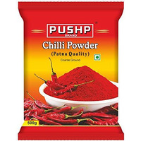 Pushp Brand Patna Paprika Red Chili Powder (500 Gm (Pack Of 1)