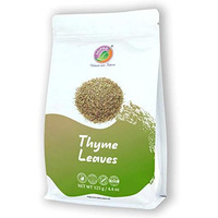 SAIPRO Nature Our Future Thyme Leaves,125 gm Dry Thyme Leaves Caffeine-Free Herbal Tea Leaves for Soothing Cough & Cold Thyme Herb Seasoning, Vegan, Gluten Free 100% Natural