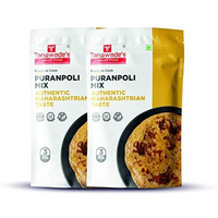 Tanawades Smart Food Instant Puranpoli Mix, Ready to Cook, Home food with Hand picked Flavours, Pack of 2