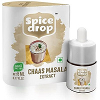 Spice Drop Butter Milk Masala Extract | For Chaas, Taak, Buttermilk, Lassi, & Salted Yogurt Drink | 100 % Natural Herbs and Spices Blend | No Preservative | Vegan | Non-GMO | 5ML (180 Glasses)