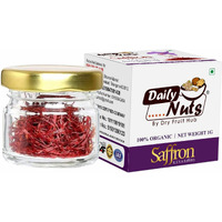 Dry Fruit Hub Saffron Kaser Original 1gm Daily Nuts Saffron Kashmir, Saffron Spice, Finest Kashmir Kesar, Purest Saffron,Saffron Original Pregnant Women