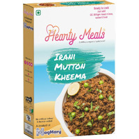 Hearty Meals Instant Irani Mutton Kheema/Keema Masala Mix, 70g | Irani Style Gravy Cooking Mix | Ready in 20 - 25 min | Serves 5-6 | No Preservatives | Ready To Cook Indian Premix Red Mutton Masala Spice