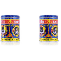 SHIVOM BRAND Hathras Compound Hing Powder - 200 GM | Agmark Certified by Govt. | For Daily Use - No Garlic, No Onion |100% Healthy & Aromatic Compounded Asafoetida / Heeng Powder|Pack of 2 x 100gm