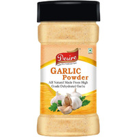 Desire Dehydrated Garlic Powder 200 gram | Pure & Aromatic | Natural Flavor Enhancer | Versatile Spice for Cooking & Seasoning | Fresh, Fine, & Ready to Use