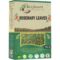 BrijBooti Rosemary Leaves For Hair Growth (100 gram) | Rosemary Tea | Natural Rosemary Dried Leaves - Organic Dry Herb