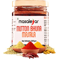 Masalejar Ready to Cook Mutton Bhuna Masala Spice Mix 200gm Serves 5-6 | Chicken Bhuna Meat Masala | Just Mix & Cook | No added Preservatives (Pack of 1)