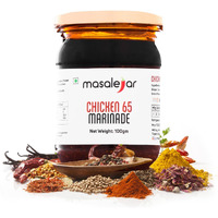 Masalejar Chicken 65 Marinade 100 gm Serves 3-4 | Ready to Cook Spice Marination Paste Mix Chicken Masala | Paneer Masala | Just Mix & Cook | Cholesterol & Trans Fat Free | No added colours