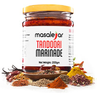 Masalejar Tandoori Marinade | Ready to cook | Smoky Tandoori Masala | Chicken Masala | Fish Masala | Paneer Tikka Masala | Mushroom Masala | Cholesterol & Trans Fat Free (Pack of 1 X 200 Gram) (Serves 5-6 People)