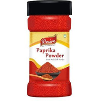 Desire Paprika Powder 200 Gram | 100% Pure | No artificial colours, flavours, fillers or preservatives |Garnish, Season, make spice rubs or marinades