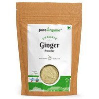 Pure Organio Ginger Powder Organic Dry Ginger Powder Saunth Ground Sonth Hand Pounded For Cooking Baking & Tea