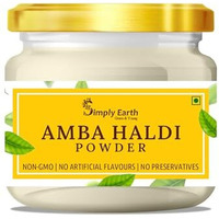 Simply Earth Pure & Natural Amba Haldi Powder | Immunity Booster, Anti-Oxidant, Anti-Inflammatory Turmeric | Skin & Face Pack - Wild Turmeric - 100 GM