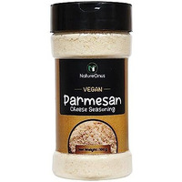 NatureOnus Vegan Parmesan Cheese Powder Seasoning 100 Gram for Popcorn, Pasta, Pizza, Nachos, Fries, Dosa, Sprinkle on Salad, Snacks