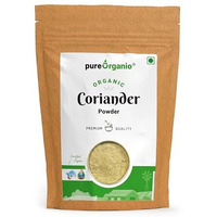 Pure Organio Organic Dhaniya Powder, Traditional Dhania Powder, Authentic Indian Organic Coriander Powder, Suitable for All Your Cooking Needs, NPOP Organic Certified - 350 Gm