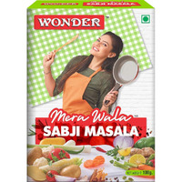 Wonder Mera Wala Sabji Masala, (100G) / Vegetable Masala Powder/Blended Mixed Spices/for Delicious & Flavourful Cooking/No Artificial Flavour Added