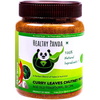 HEALTHY PANDA Curry Leaves Chutney Powder Kadi Patta Chatni, Karivepaku Chatani, Curry Leaves Karam Podi - 125 Gram