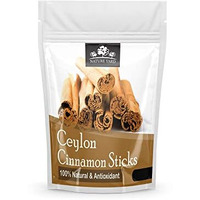 NATURE YARD Real Ceylon Cinnamon Sticks/Fresh Organic Srilankan Dalchini - 100GM-Genuine Original Imported Sticks For Cooking (Real Ceylon Cinnamon Sticks)