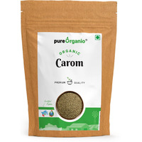 Pure Organio Certified Organic Carom Seeds Ajwain - 1 KG