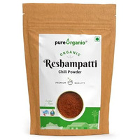 Pure Organio Reshampatti Red Chilli Powder Organic Dry lal Mirchi Powder For Indian Khada Masala Chilly for cooking (350 Gm)