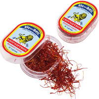 LION BRAND SAFFRON, 2Gram, 100% Pure Kashmir Lacha Saffron/Kesar/Keshar (Certified Grade A) For Beauty, Cooking Improved Health And Tilak (Pack Of 2 (2 X 1Gm))