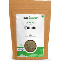 Pure Organio Organic Jeera whole Cumin Seeds Fresh Indian Spices Sabut jira seed zeera NPOP Organic Certified (350 Gm)