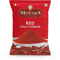 MOTABA Royal Red Chilli Powder, 500Gram /Lal Mirch | Healthy Spices | Natural Oils | Aromatic | Chilli Powder for Cooking | Turn Everything Delicious (500g, Pack of 1)