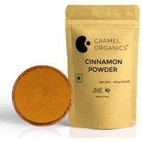 CARMEL ORGANICS Cinnamon Bark Powder (100 Grams (Pack of 2)) | Natural | Non- GMO | No added Preservative | Lavangapodi or Karuvappattaipodi | | For Your Health and Cooking Purpose