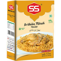 SS MASALAS Arabian Mandi Masala Powder 100g Pack of 2, Ready mix blended spices for arabic rice recipe (200g)