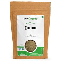 Pure Organio Certified Organic Carom Seeds Ajwain - 350 Gm