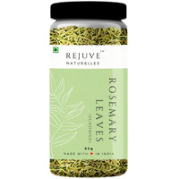 Rejuve Naturelles Sun Dried Rosemary Leaves - 50 G PET Jar | Rosemary for Food, Hair Care, Herbal Tea, Skincare