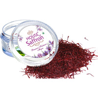 House of Saffron 5grams Kashmir Kesar Saffron for Pregnant Women, Milk, Cooking, Fair Skin, Puja | Certified ISO Saffron Kesar - 5g