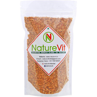 NatureVit Roasted Dhana Dal, 400g [Roasted Split Coriander Seeds]