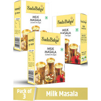 Sadabahar Masale Milk Masala Powder Enriched with Dry Fruits and Kesar | No Added Sugar | Doodh Masala (Pack of 3, 250 grams each, 750 gm)