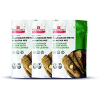 Tanawades Smart Food Instant Multigrain Methi Paratha Mix, Ready to Cook, Home food with Hand picked Flavours, Pack of 3