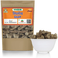 Vaidik Organic & Natural Whole/Raw Giloy - Geeloh - Guduchi - (300 Grams)