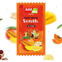 Add me Khatti Meethi Sonth sauces Sachet 12gm Each (Pack of 48 Sachet) dips 576 Gm