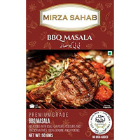 Mirza Sahab BBQ Masala 50 Grams (Pack of 4 x 50g)