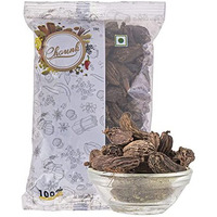 Chounk Black Large Cardamom | Badi Elaichi | Preservative Free | Sabut Elaichi | Kali Elaichi | Moti Elaichi - Whole, 50 Gm