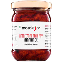 Masalejar Ready to Cook Amritsari Fish Fry Marinade Spice Mix 100 gm Serves 3-4| Fish Masala | Instant Fish Fry Masala Tikka Paste | Just Mix & Cook | Cholesterol Free | Trans Fat Free | No added colours