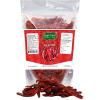 obbi fresh Dry Red Chilli & Spicy Red Bedgi Chillies Dried stemless (200)