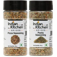 INDIAN KITCHEN Combo of Pizza Seasoning 50g and Pasta Seasoning 40g (Pack of 2)